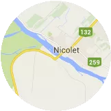 Map - Nicolet